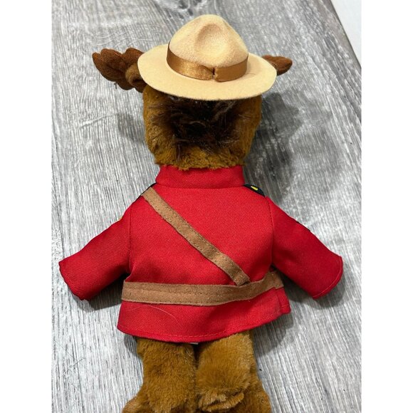 Royal Canadian Mounted Police Moose Plush Stuffed Toy RCMP Sergeant Bullmoose - Picture 6 of 7